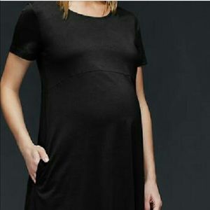 Gap Black Maternity Dress